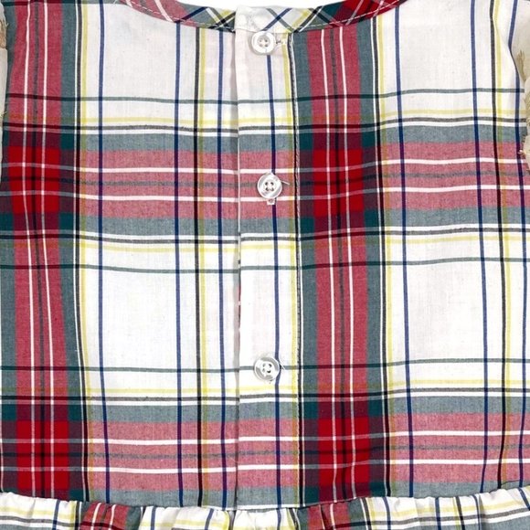 Andy & Evan Plaid Tiered Dress NWT Sz 6Y - Picture 5 of 11